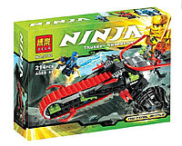 Конструктор Золотой Ниндзя Golden NINJA Воин на мотоцикле 9792, 214 дет., лего го 70501