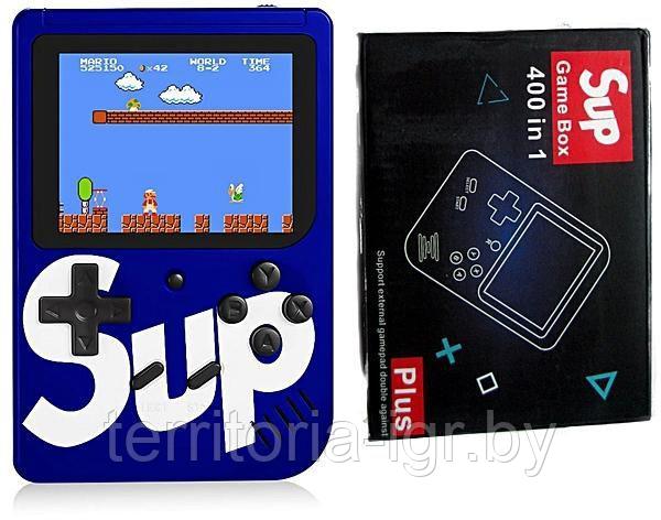 Игровая приставка SUP Game box Plus 400 игр в 1 Синий