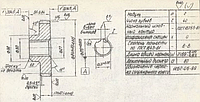 Шестерня 6-й оси 1К62-06-92 (m=2 Z=40)