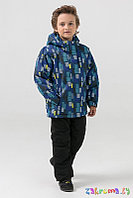 Детский комплект мембранный термофаб STEEN AGE. Детская куртка с комбинезоном. Цвет синий. Размер