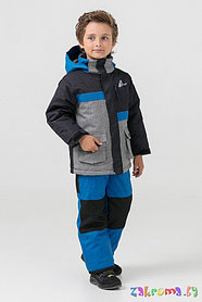 Акция! Детский комплект мембранный термофаб STEEN AGE.  Детская куртка  с комбинезоном.  Цвет синий. Размер