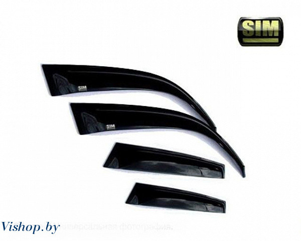 Дефлекторы боковых окон Toyota Camry 2000-2006 (4дв)