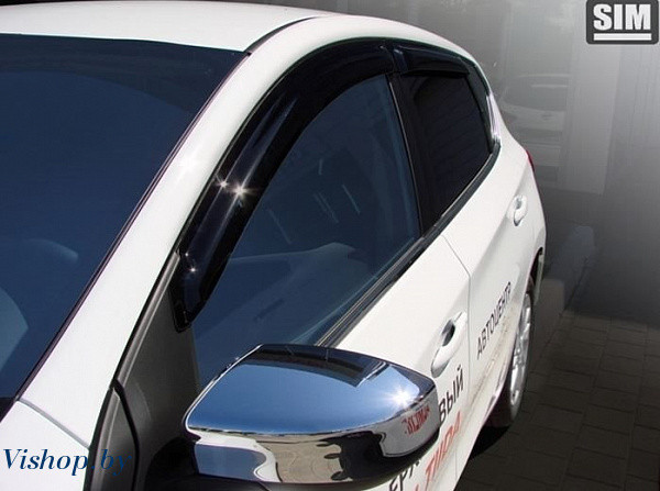 Дефлекторы боковых окон Nissan Tiida НВ
