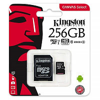 Карта памяти Kingston Canvas Select Micro SDXC UHS-1 256Gb
