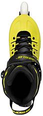Детские роликовые коньки Powerslide Phuzion Universe желтые р-р 29-32, фото 2