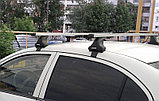 Багажник Атлант для Renault Fluence 2009-…, опора Е (прямоугольная дуга), фото 3