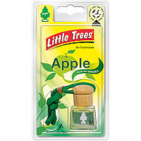 Ароматизатор для салона авто подвесной жидкостный Яблоко Little Trees Bottle Apple (Швейцария)