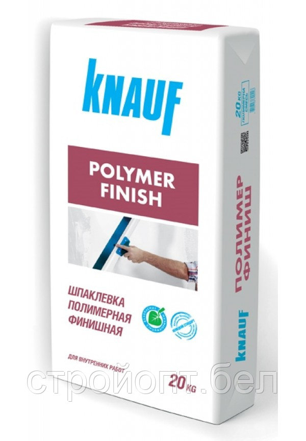 Финишная полимерная шпатлевка KNAUF POLYMER FINISH, 20 кг, РФ - фото 2 - id-p59242951