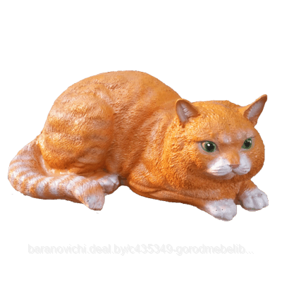 Кот лежащий