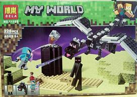 Конструктор Bela 11169 Minecraft Последняя битва (аналог LEGO Minecraft 21151) 228 д