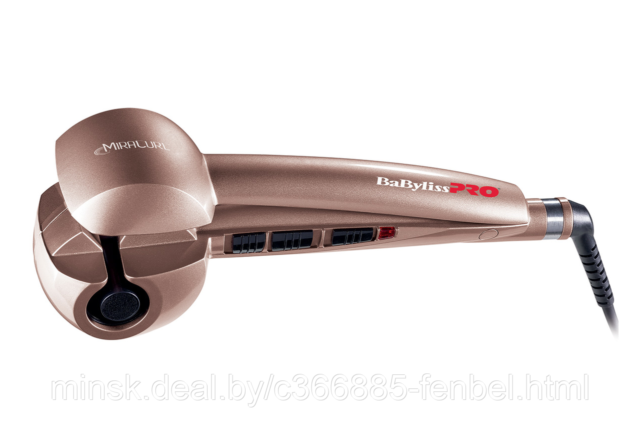 Плойка автоматическая BaByliss Pro для создания локонов MIRACURL ROSE GOLD