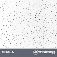 Плиты минераловат для заполн подвес потолков 600-600-12 мм Scala Board