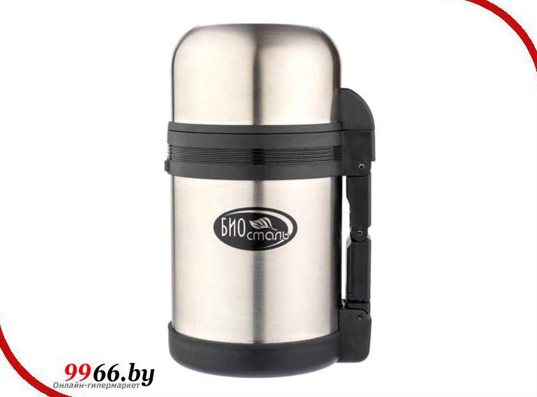 Вакуумный термос с ручкой Biostal NG-1200-1 биосталь нержавейка 1,2л для напитков чая кофе - фото 1 - id-p92025032