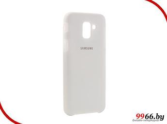 Аксессуар Чехол для Samsung Galaxy J6 2018 Innovation Silicone White 12638