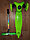 Самокат детский трехколесный MICMAX MINI  с  регулируемой по высоте ручкой и  СВЕТЯЩИМИСЯ КОЛЕСАМИ, фото 2