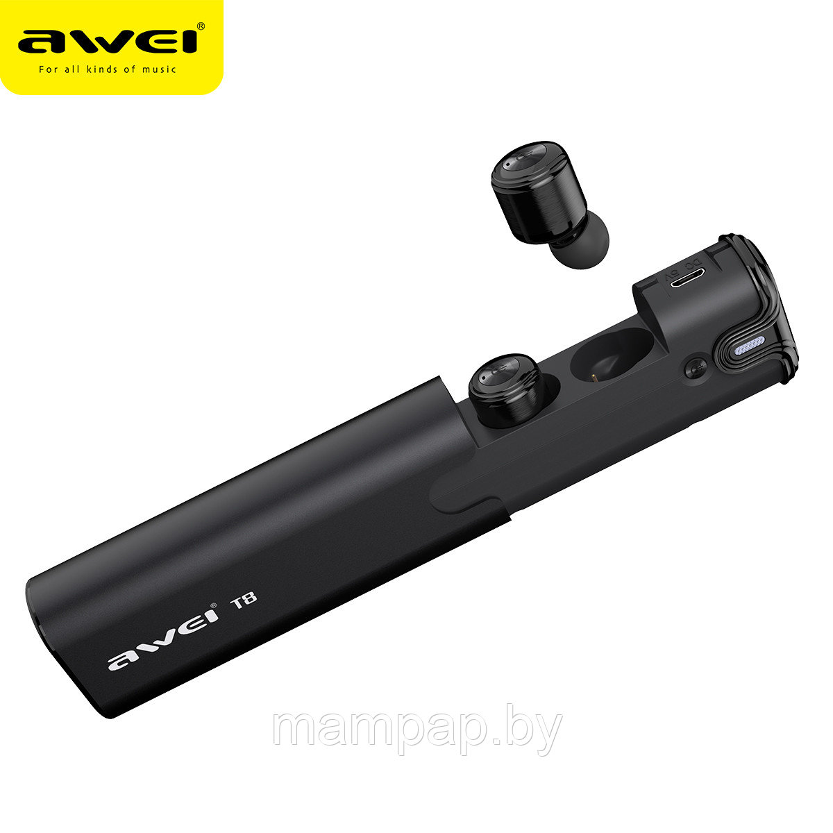 Беспроводные Bluetooth наушники Awei T8 TWS