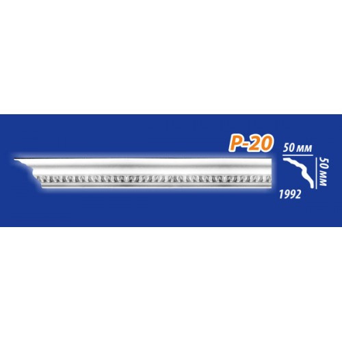 Потолочный плинтус KENOPOL P20 50*50*2000мм