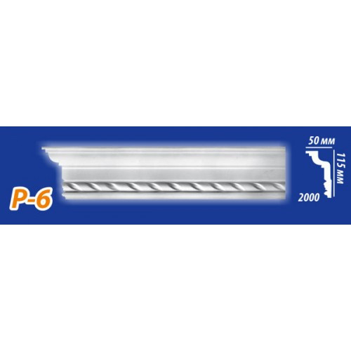 Потолочный плинтус KENOPOL P06 50*115*2000мм