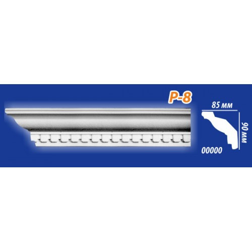 Потолочный плинтус KENOPOL P08 85*90*2000мм