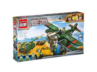 Конструктор Brick Enlighten 1705 Военный самолет, 187 деталей, аналог LEGO (Лего)