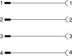 Circular connector M12 4-pin/5-pin, angled, with coupling ring, plastic - фото 4 - id-p101153107