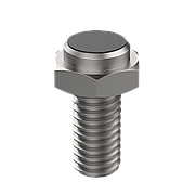 Connection cable M12 4-pin with coupling ring, plastic