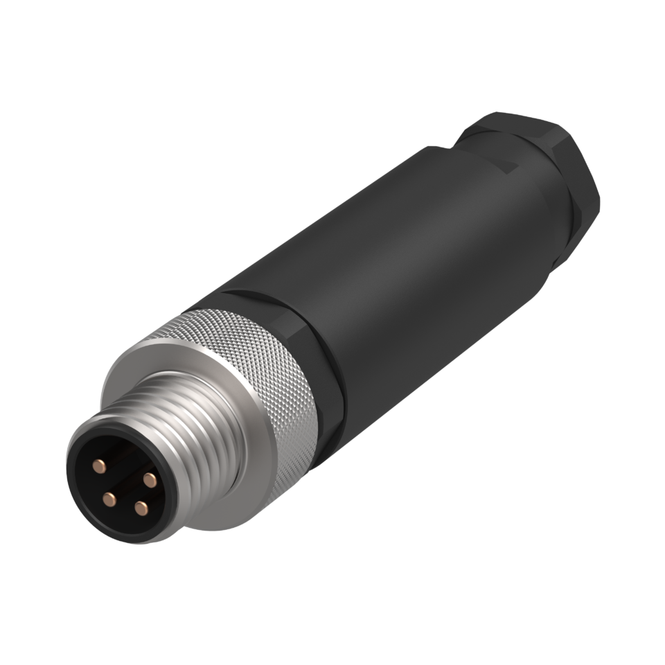 Circular connector M12 4-pin