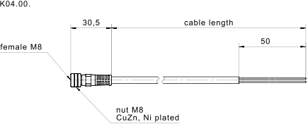 Circular connector M12 4-pin/5-pin, angled, with coupling ring, plastic - фото 2 - id-p101153136