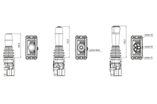 Double push button switch 145MD, фото 3