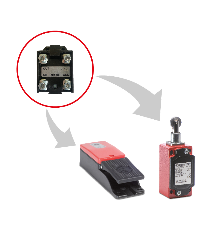 Analog Switching Modules for foot switches and position switches