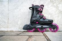 Роликовые коньки Powerslide Wave Women 90 mm р-р 35-38, фото 3