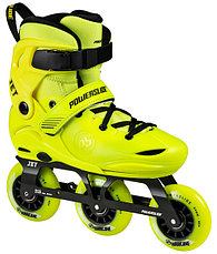 Детские роликовые коньки Powerslide Phuzion Jet Kids жёлтые р-р 31-34, фото 2