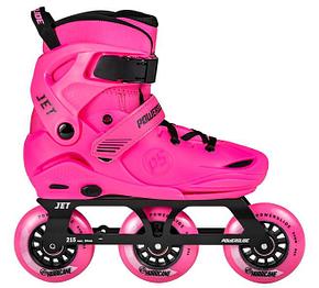 Роликовые коньки Powerslide Phuzion Jet Kids розовые р-р 27-30, фото 2
