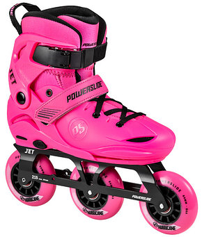 Роликовые коньки Powerslide Phuzion Jet Kids розовые р-р 27-30, фото 2