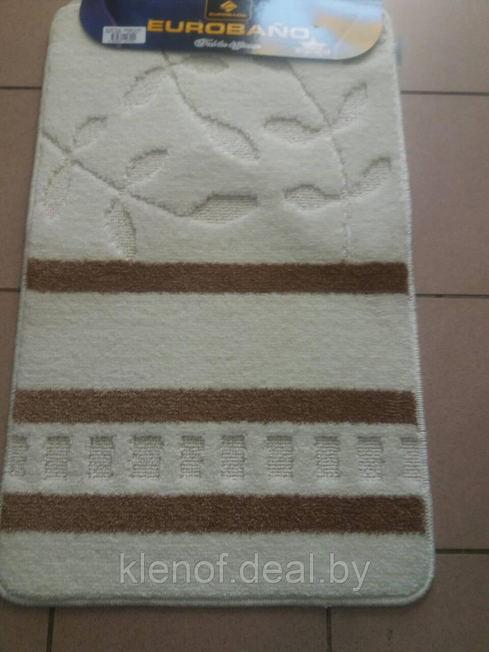 Комплект ковриков для ванной и туалета EUROBANO SYSTYLE 50*80+50*40 Florida - фото 3 - id-p101214547