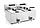 Фритюрница Hendi MasterPro 2 × 8 л со сливным краном (арт. 207376), фото 2