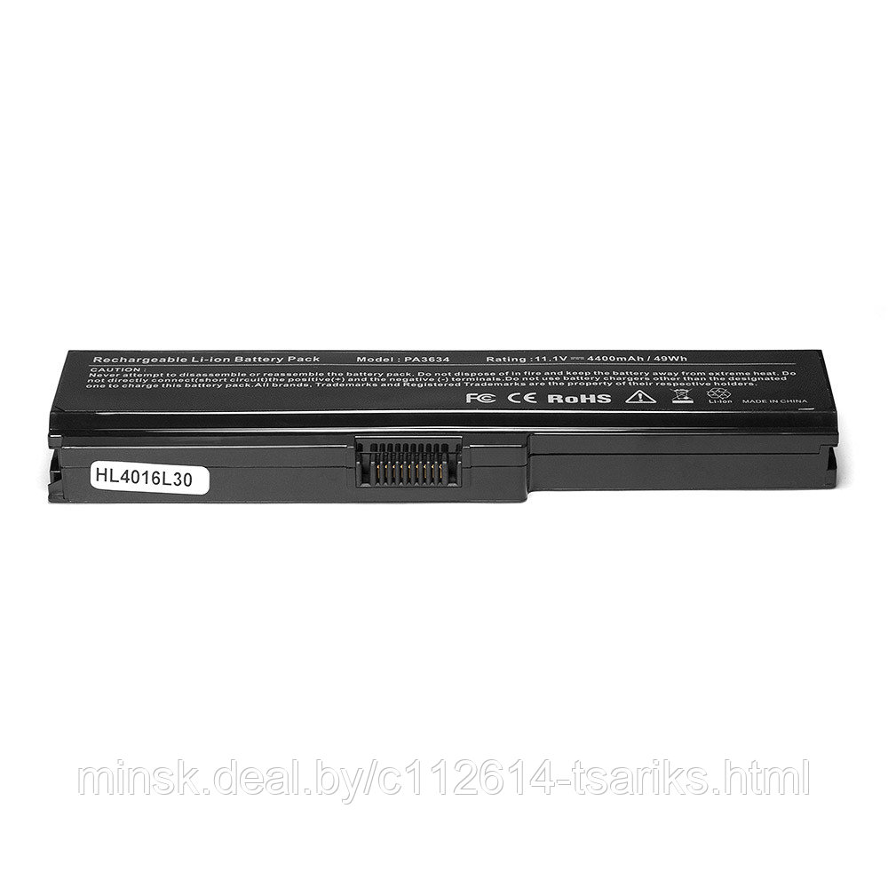 Аккумулятор для ноутбука (батарея) Toshiba Satellite L310, L510, M300, M500, U400, A660, L600, Portege M800 - фото 1 - id-p101202546