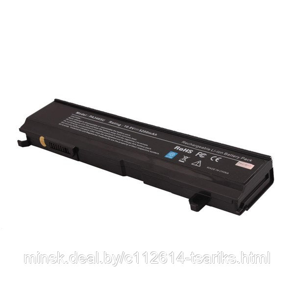 Аккумулятор ноутбука Toshiba Satellite A80, A100, M100, M40, M45, M50 series, (PA3465), 4400mAh, 10.8V - фото 1 - id-p101204852