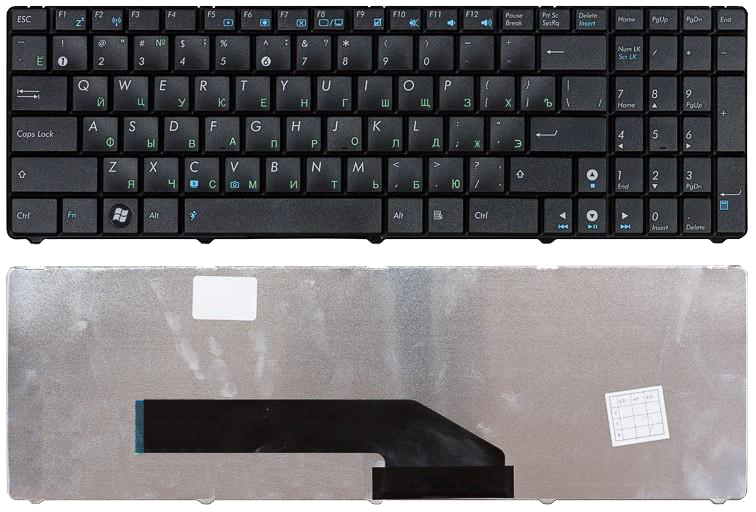 Клавиатура ноутбука ASUS K50AB - фото 1 - id-p34178599