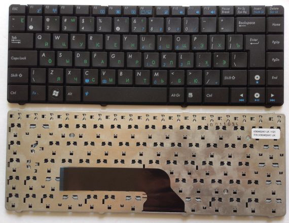 Клавиатура ноутбука ASUS K40IN - фото 1 - id-p34179619