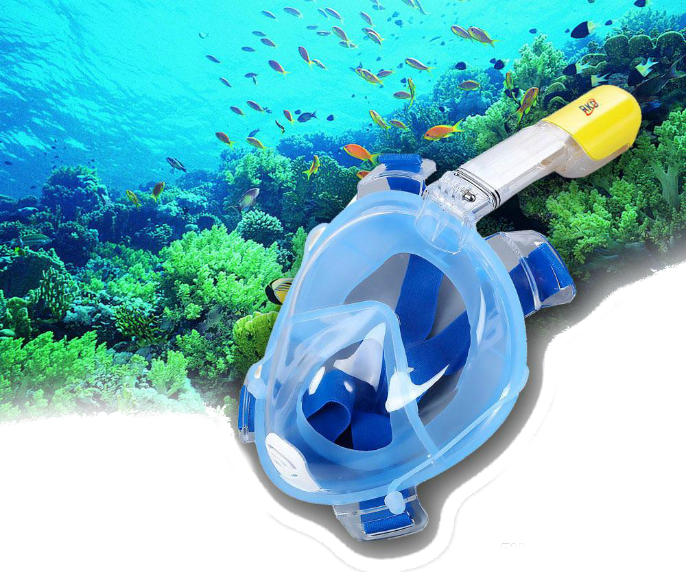 Маска для подводного плаванья (снорклинга) FREEBREATH - фото 6 - id-p97421948