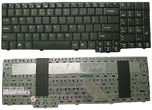 Клавиатура ноутбука ACER Extensa 7220 с коротким шлейфом - фото 1 - id-p32782841