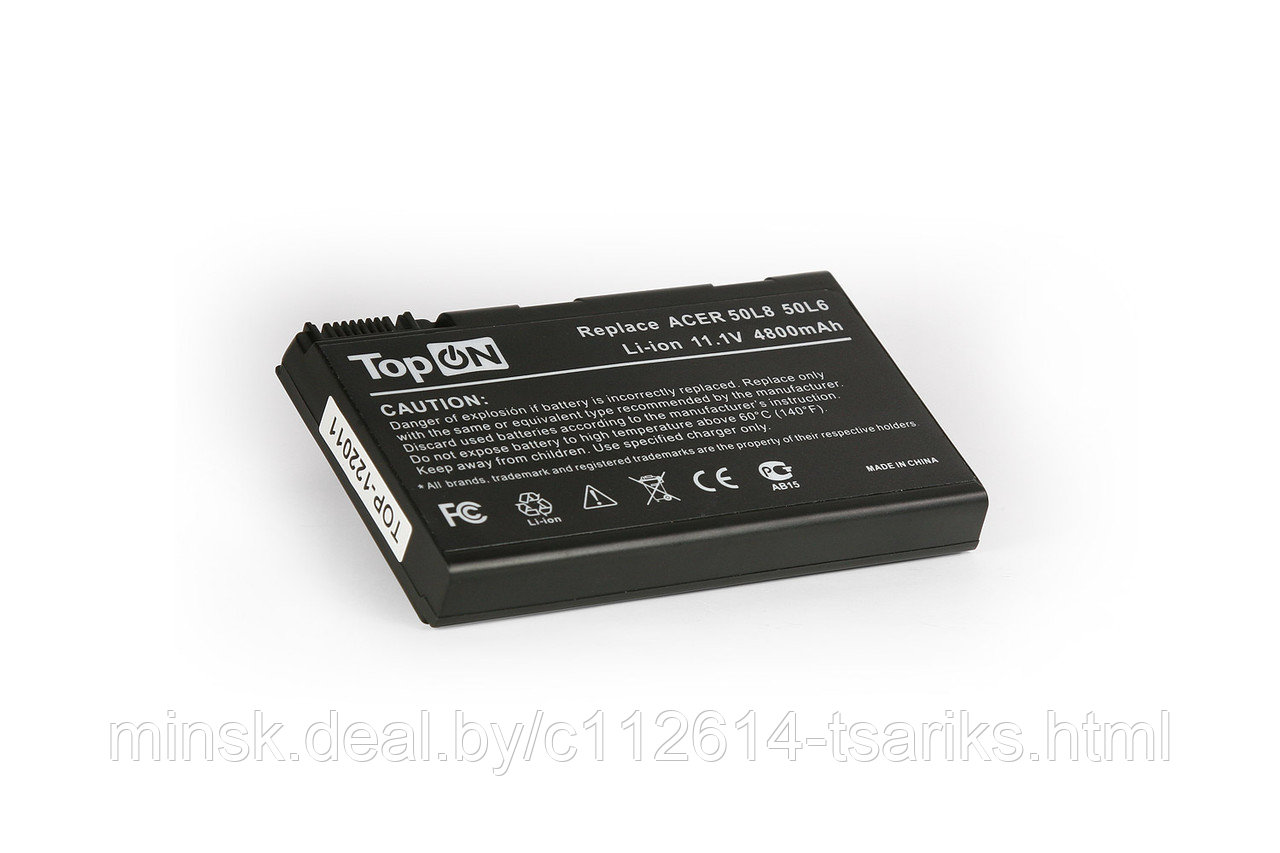 Аккумулятор для ноутбука (батарея) Acer Aspire 3690, 5110, 5680, TravelMate 3900, 4200 Series. 11.1V 4400mAh - фото 1 - id-p101235068