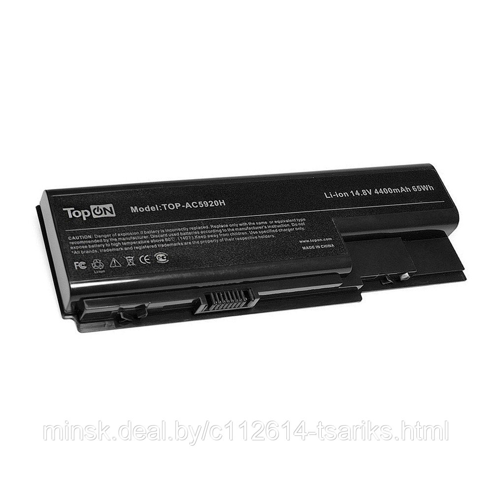 Аккумулятор для ноутбука (батарея) Acer Aspire 5520, 5920, 6530, 7230E, 8730ZG, 8920 Series. 14.8V 4400mAh - фото 1 - id-p101239508