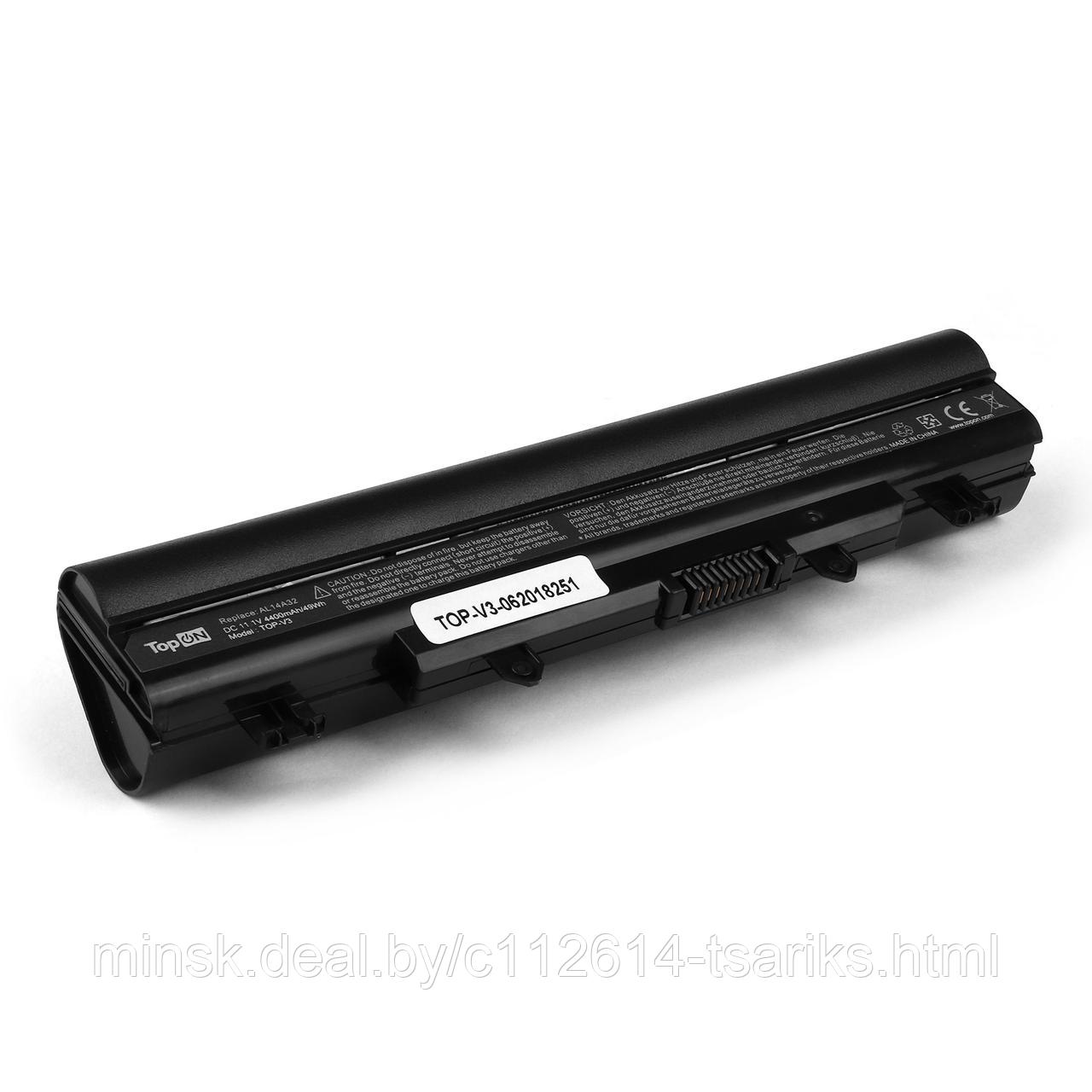 Аккумулятор для ноутбука (батарея) Acer Aspire E1-571, E5-511, E5-571, V3-572, V5-572 Series. 11.1V 4400mAh - фото 1 - id-p101236631