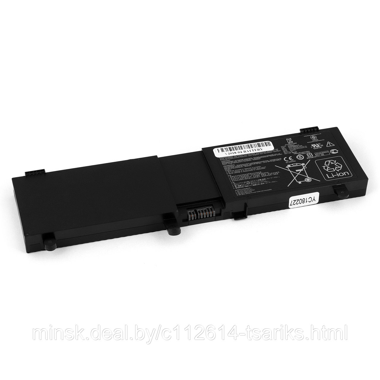 Аккумулятор для ноутбука (батарея) Asus N550, N550J, N550JV, N550JK, Q550L, Q550LF Series. 15V 4000mAh PN: - фото 1 - id-p101240137