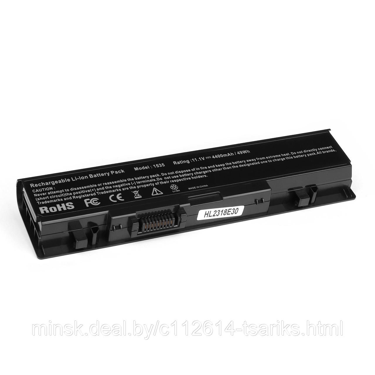 Аккумулятор для ноутбука (батарея) Dell Studio 1535, 1555, 1558 Series.11.1V 4400mAh. PN: KM904, KM905, - фото 1 - id-p101240142