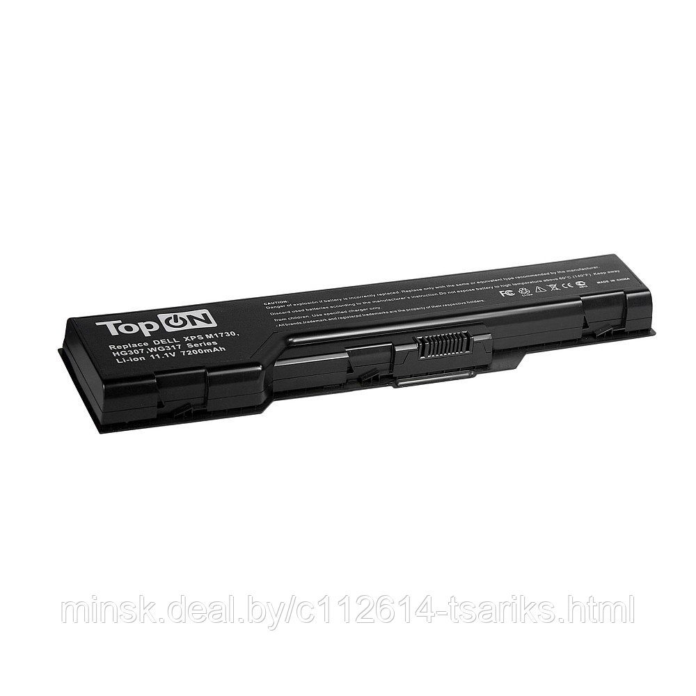 Аккумулятор для ноутбука (батарея) Dell XPS M1730, 1730 Series. 11.1V 7200mAh 80Wh, усиленный. PN: XG510, - фото 1 - id-p101235870