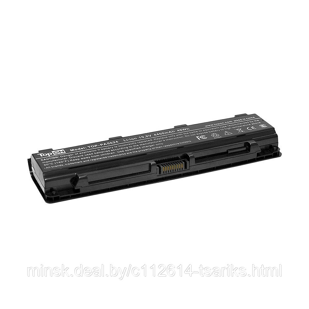 Аккумулятор для ноутбука (батарея) Toshiba Satellite C50, C840, L875, M800, P800, S855 Series. 10.8V 4400mAh - фото 1 - id-p101237714