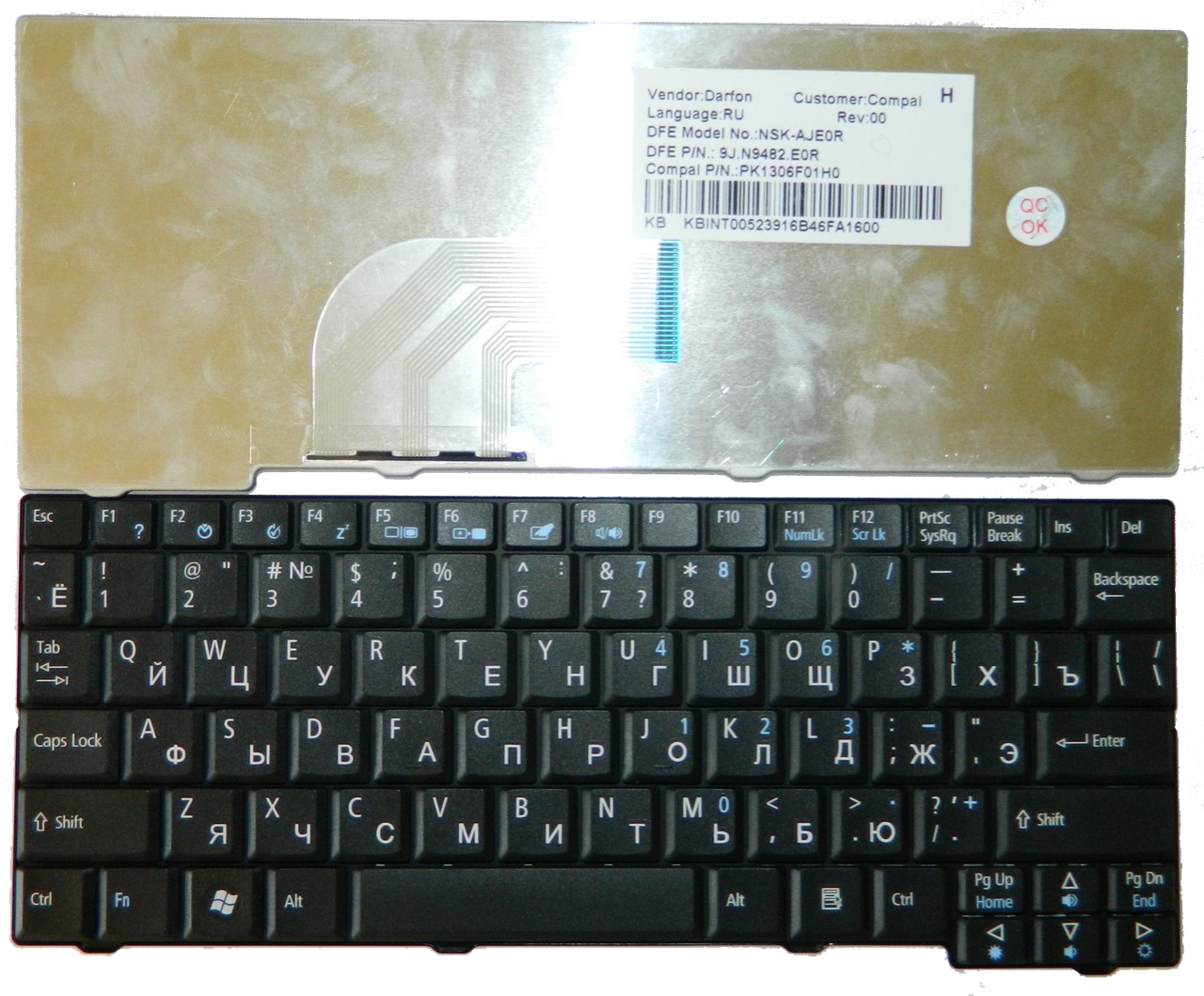 Клавиатура нетбука ACER Aspire One AOA110